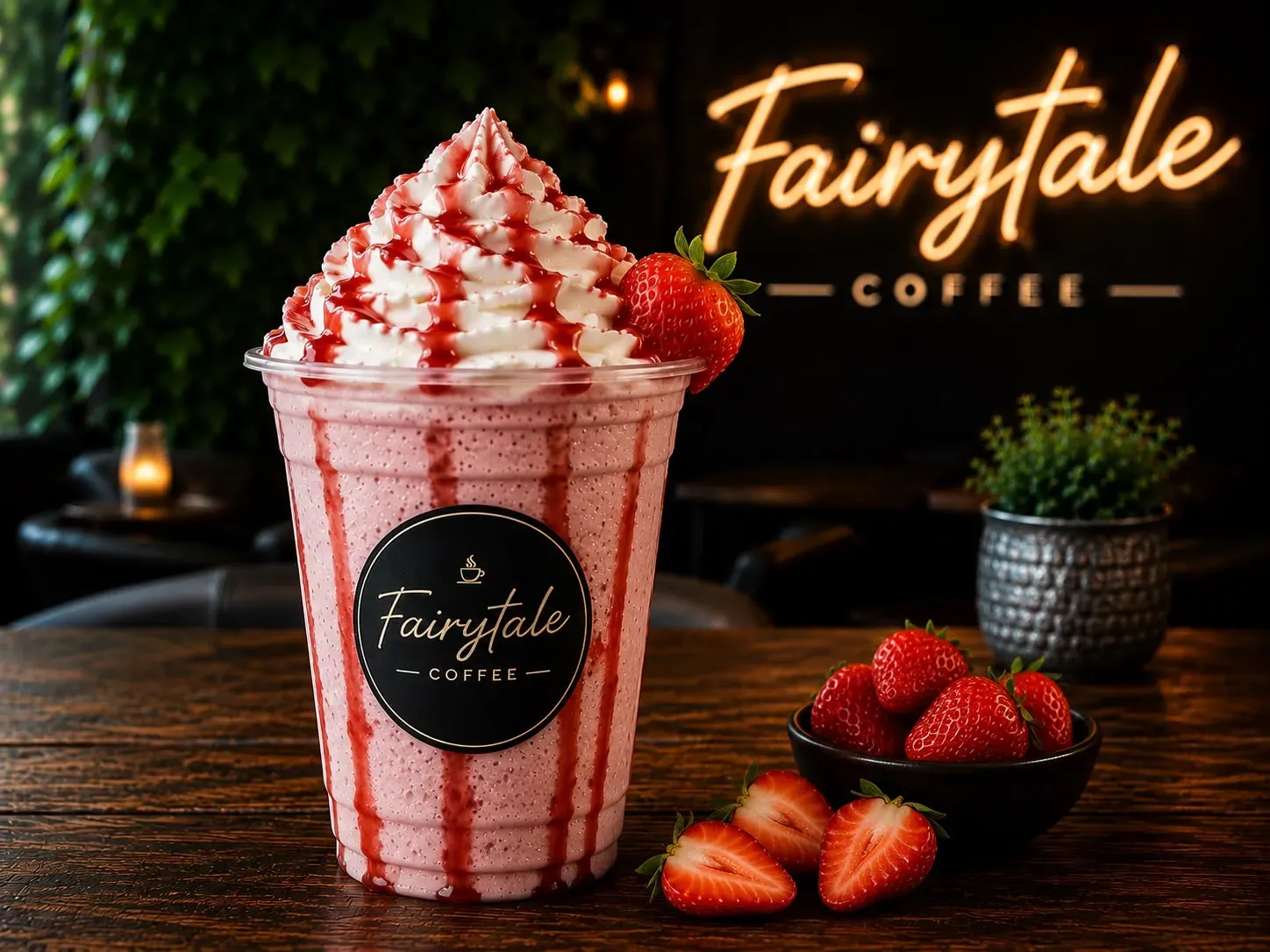 Çilekli Milkshake