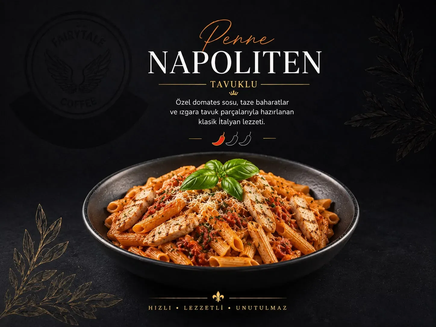 Penne Napoliten (Tavuklu)