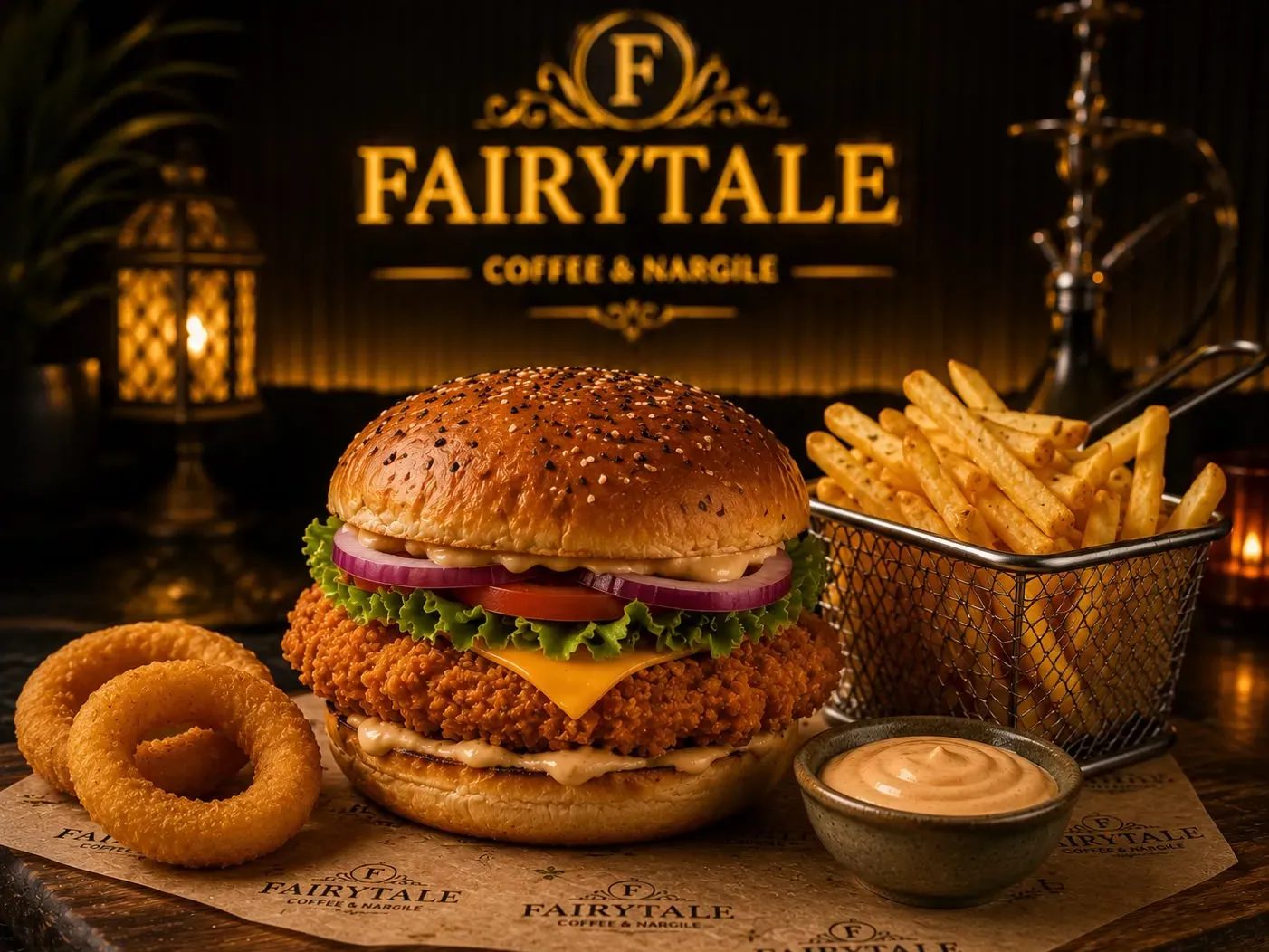 Çıtır Tavuk Burger