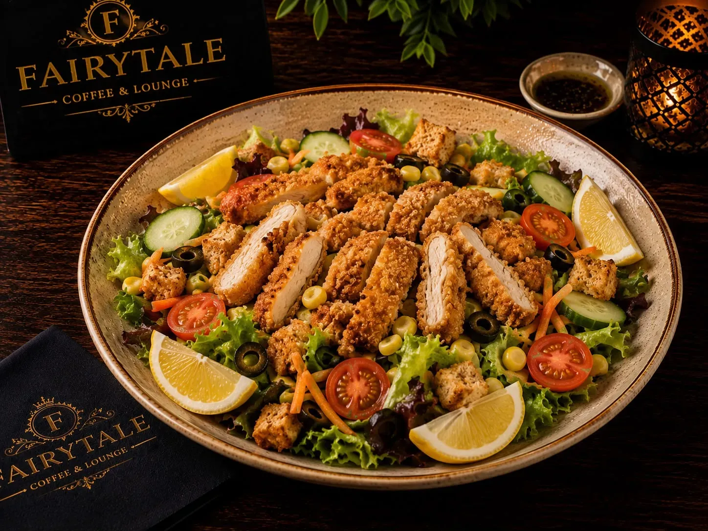 Çıtır Tavuklu Salata